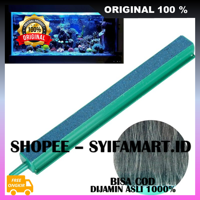 BELI 1 GRATIS 1 Aquarium Stick Aerator Stone Alat Gelembung Aquarium 100% ORIGINAL