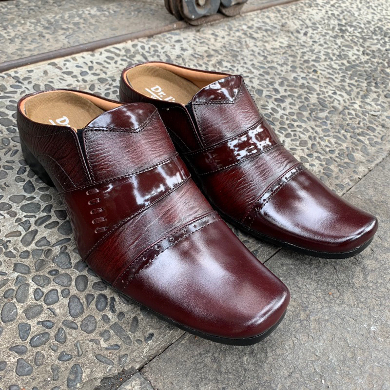 SANIRO || Bustong Daltu Pria Slip On Kulit Sapi Terbaru