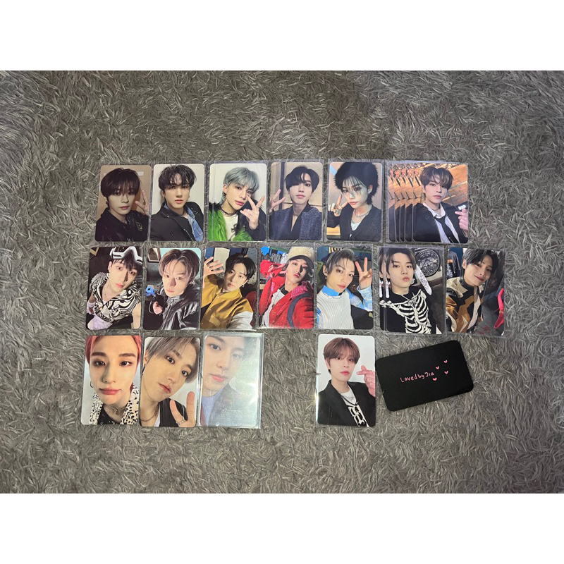 PC album Stray Kids 5-star photo card double side digipack bangchan lee know changbin hyunjin han fe