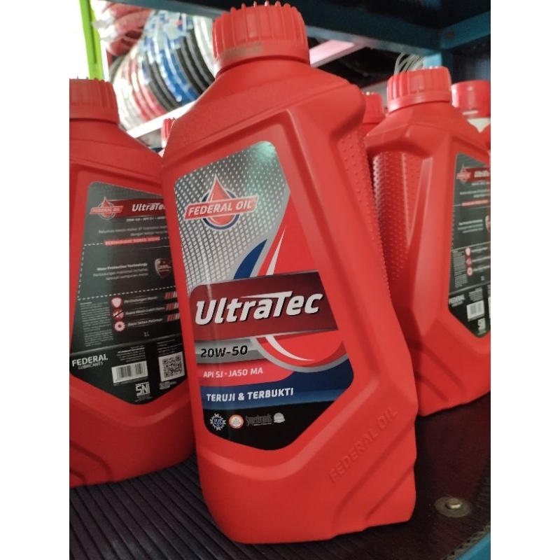 ORIGINAL OLI MESIN FEDERAL ULTRATEC 1 LITER