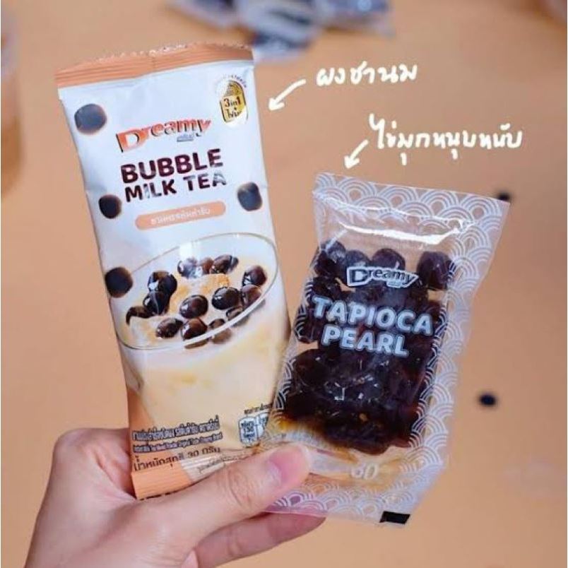 

Dreamy Bubble Milk Tea instant thailand Minuman Bubuk