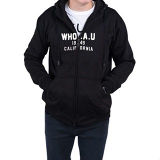 WHO AU CALIFORNIA l JAKET HOODIE WHO.AU CALIFORNIA FULL HANGTAG HIGH QUALITY