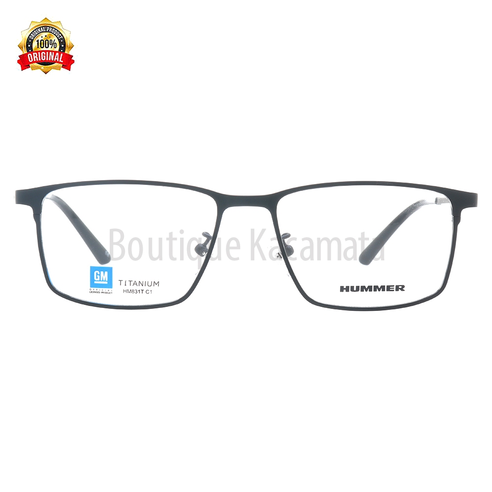Frame Kacamata Hummer Original Titanium HM831T