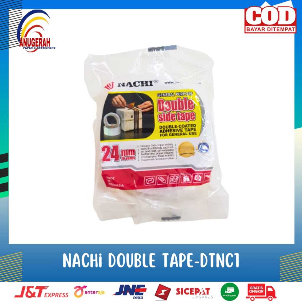 

ISOLASI DOUBLE TAPE NACHI 24MM (PCS)