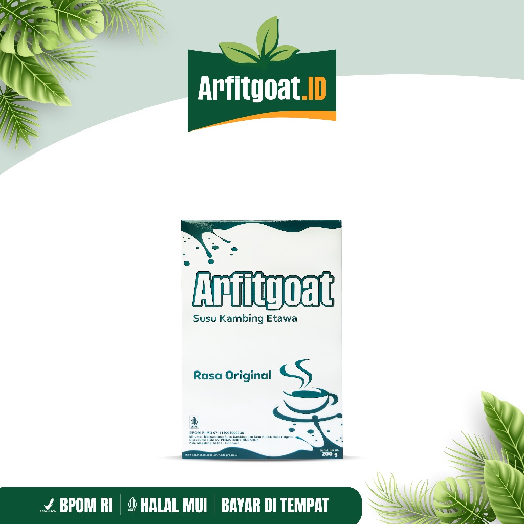 

ARFITGOAT Susu Kambing Etawa Bubuk Rasa Original Atasi Nyeri Sendi dan Pegal Pegal