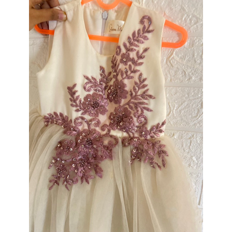 preloved dress bayi dress pesta bayi / preloved dress ultah bayi