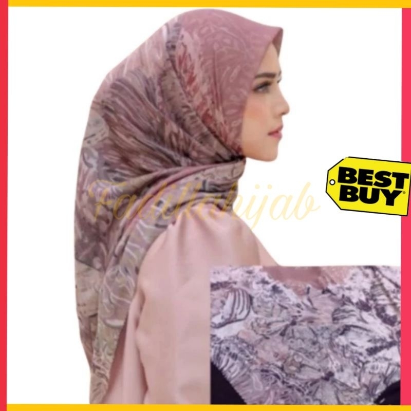 Fadillahijab - Farsha Series Buttonscarves Pin B