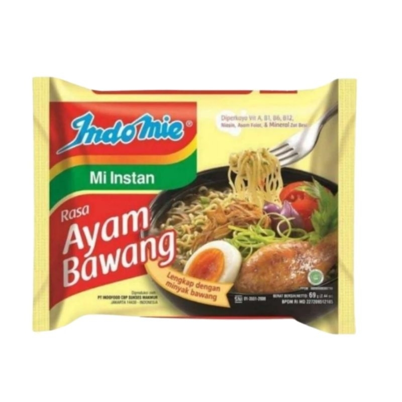 

INDOMIE MIE INSTAN AYAM BAWANG 1 PCS