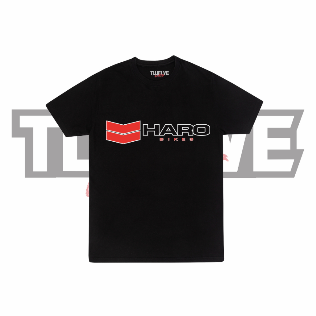 HARO BMX BIKES Black Reguler T-Shirt | Kaos Sepeda | Atasan Pria Wanita | Kaos Cewe Cowo | Unisex