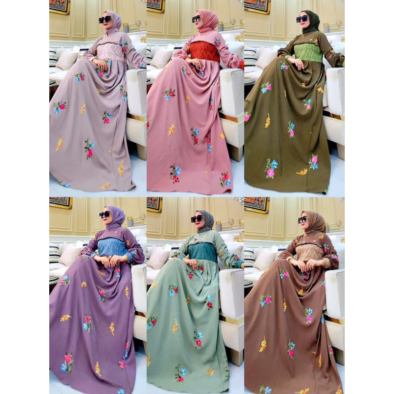 ARSYA DRESS ORI BY SYAFEERA