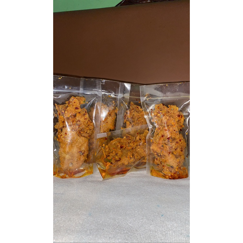 

Kulit Ayam Crispy Pedas/original Daun Jeruk Goreng 75gr