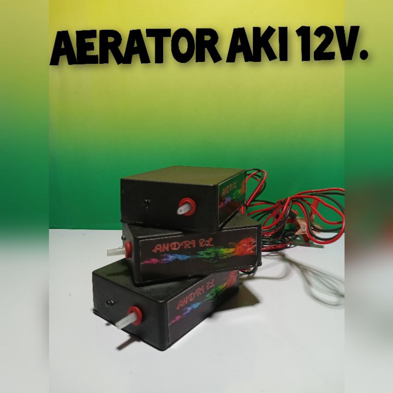 Aerator DC 12v aerator aki 12v kualitas premium