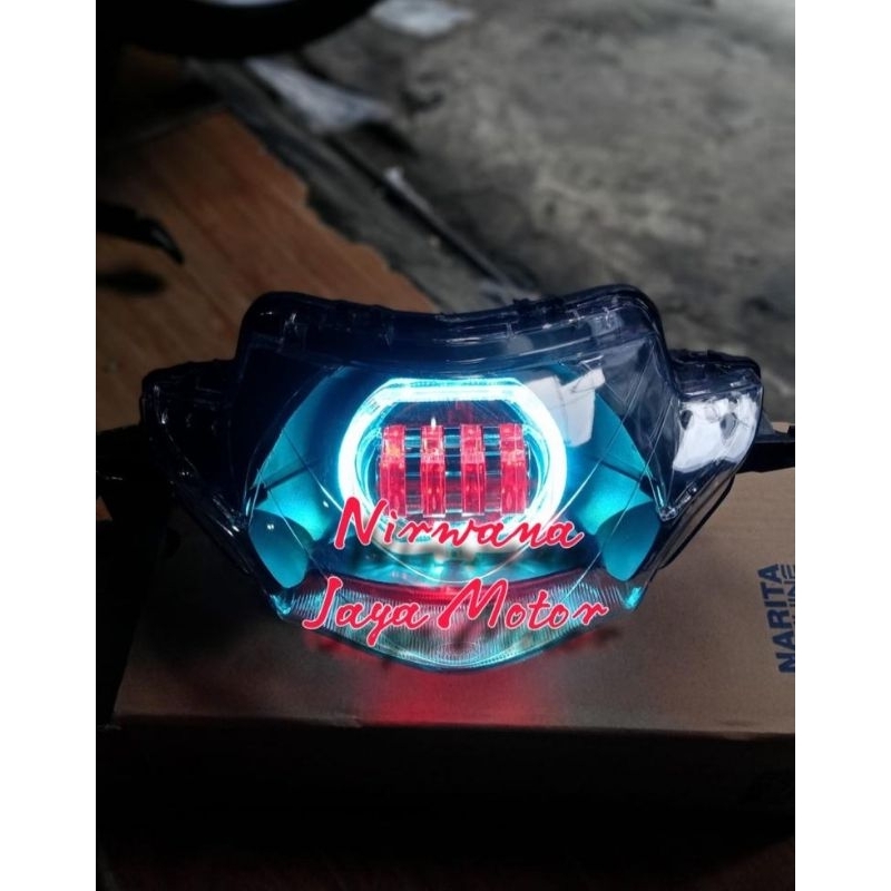 Reflektor Lampu Depan Supra X 125 Biled Daymaker Kualitas Terbaik