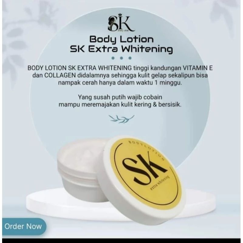 HB SK lotion Whitening BPOM