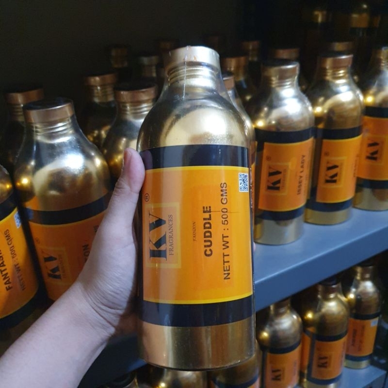 BIBIT PARFUM MURNI KV FRAGRANCES CUDDLE SEARAH UDDLE SEGEL 500 GRAM
