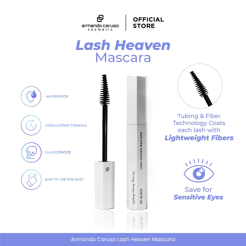 Armando Caruso Lash Heaven Mascara with Biotin - Waterproof