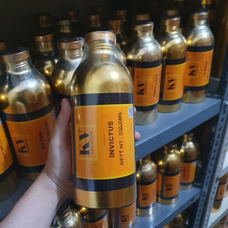 BIBIT PARFUM MURNI KV FRAGRANCES INVICTUS SEARAH P.RABANNE MAN INVICTUS SEGEL 500 GRAM