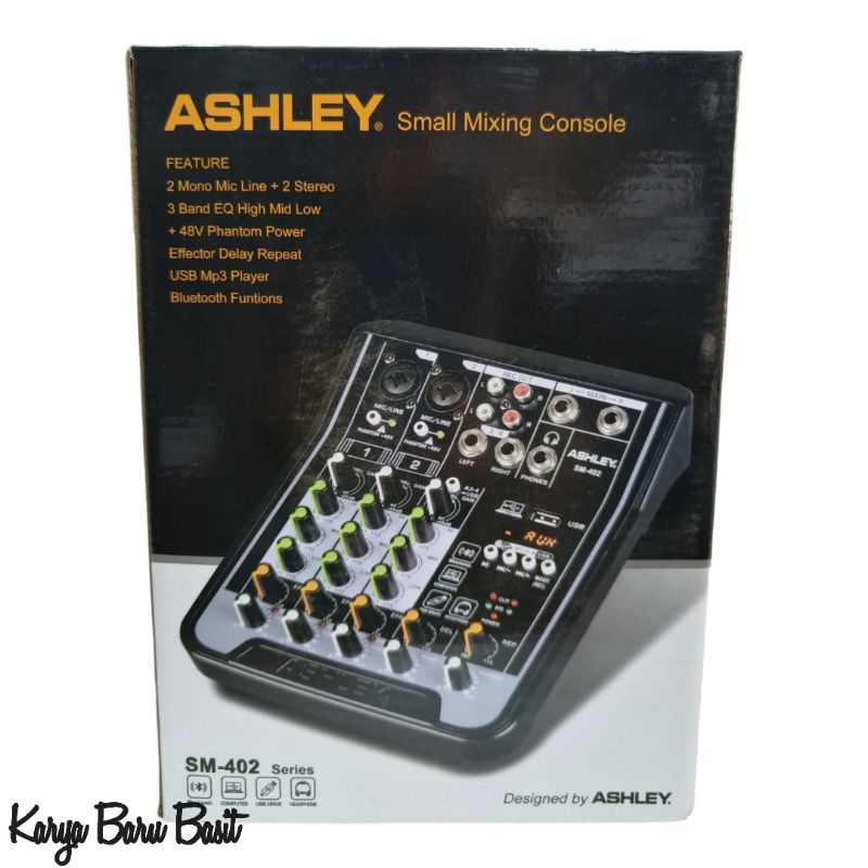 MIXER ASHLEY SM420 2 CHANNEL