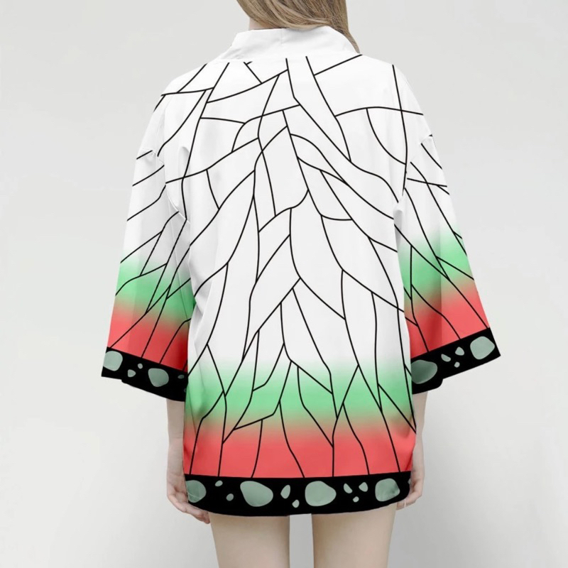 DEMON SLAYER SHINOBU KOCHO HOURI HAURI OUTER ANIME COSPLAY SIZE M FASHION PEDANG