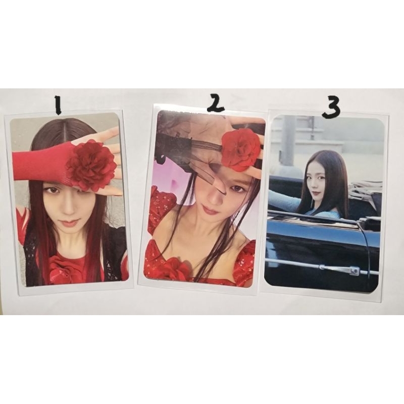 Blackpink Jisoo ME album PC Photobook Vinyl POB YG Select Photocard