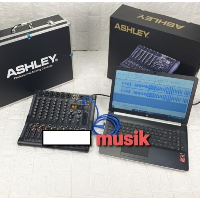 Mixer ashley LM6 6 channel + koper Hardcase