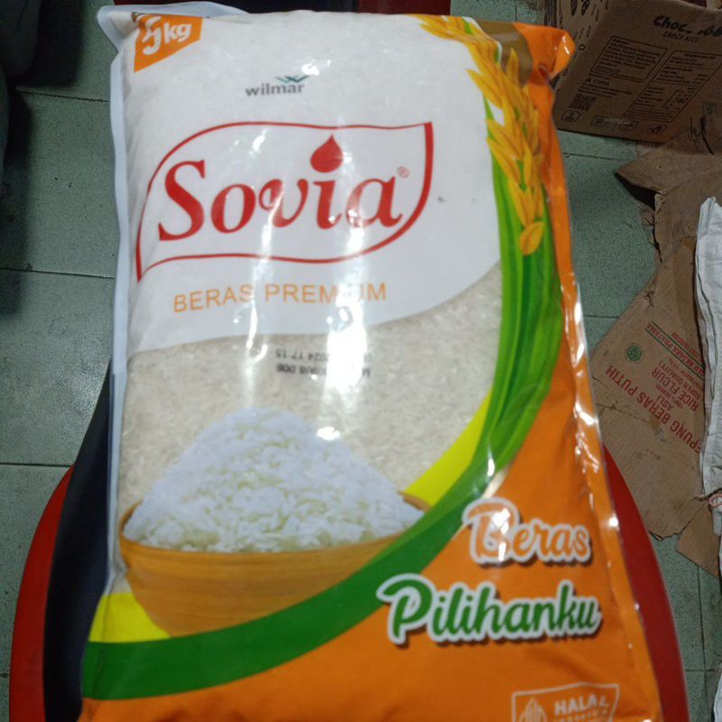 

Beras Premium Sovia 5 kg