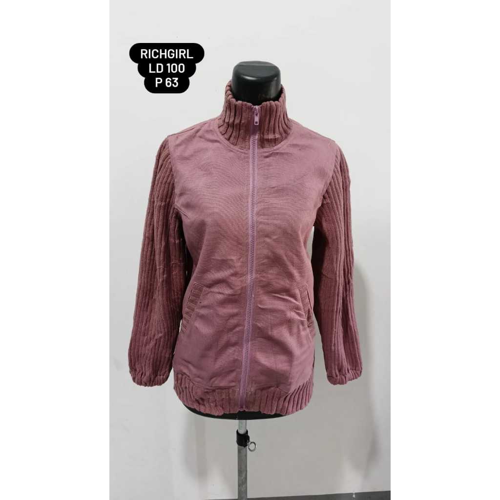 jaket katun harington vintage
