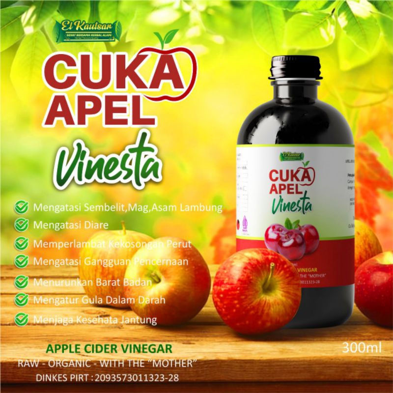 

Cuka Apel Vinesta Elkautsar