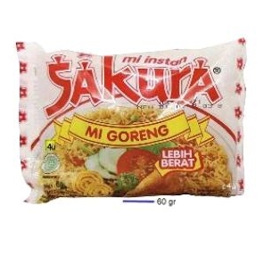 

MIE SAKURA MIE INSTAN GORENG 8 pcs
