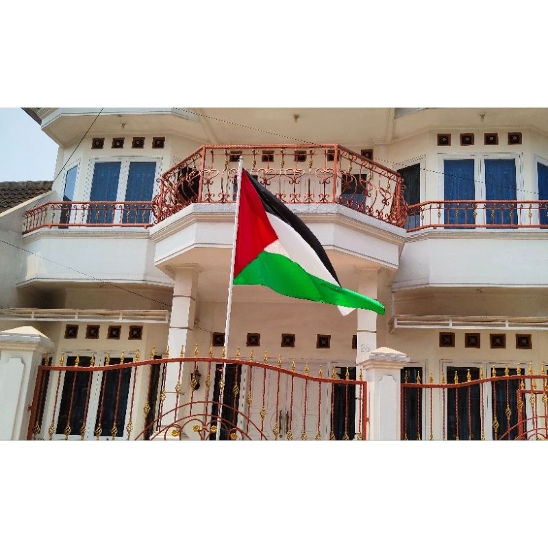 TERLARIS BENDERA PALESTINA MURAH 135X200cm Bendera Palestina Jumbo