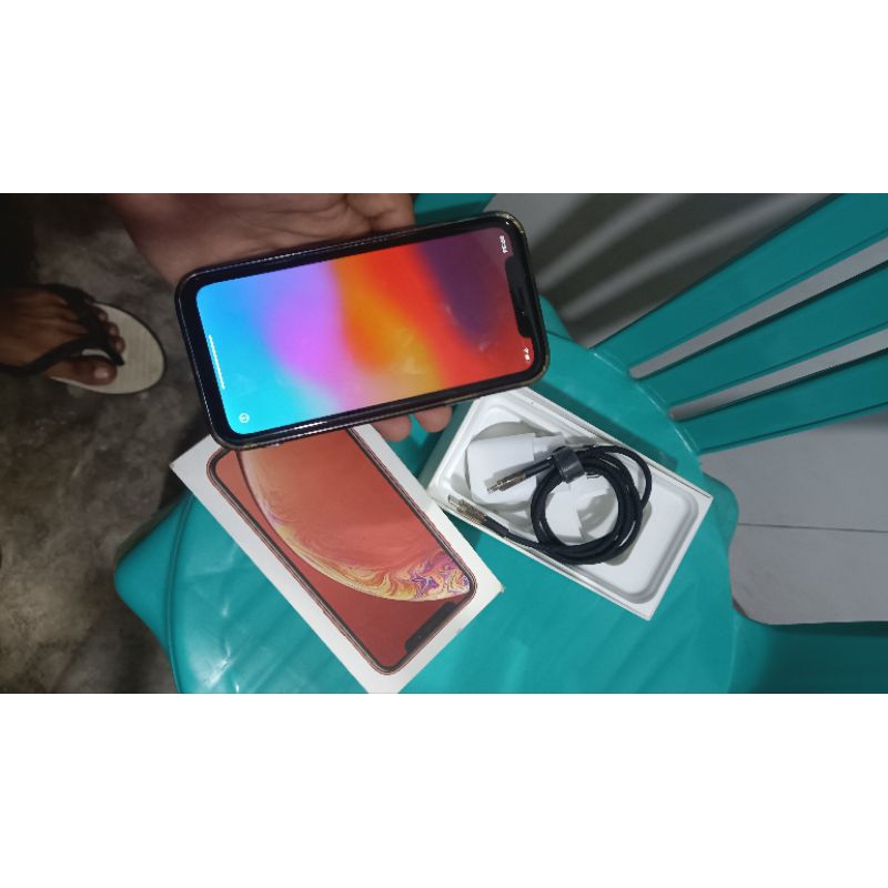 JUAL IPHONE XR 64GB FULLSET MINES ICLOUD