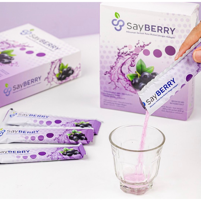 Sayberry Collagen Drink | Mencerahkan Kulit | Merawat Kulit & Wajah