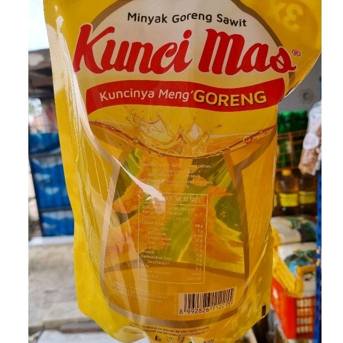

2 Liter Minyak goreng Premium Kunci Mas dan Minyak Keluarga dari Sinarmas