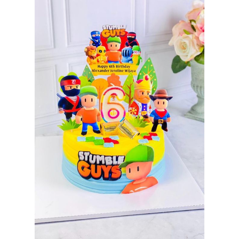 

cake ulang tahun/birthday stumble topper