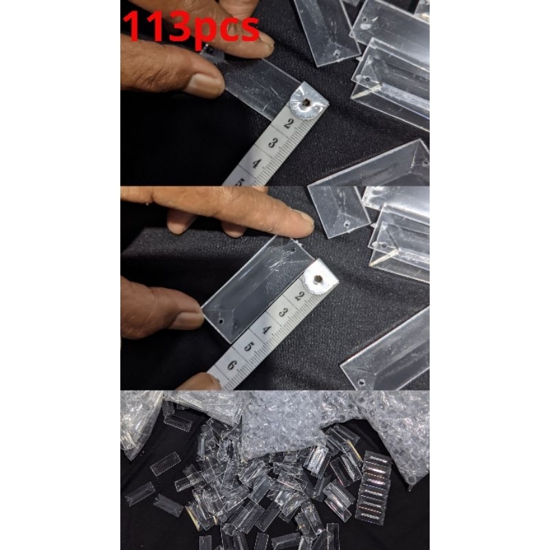 kristal  persegi panjang buat hias lampu gantung dekorasi