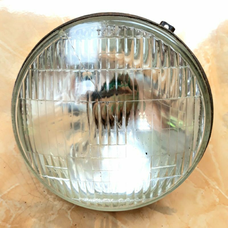 Kawasaki Binter Merzy KZ200 KZ 200 Reflektor Headlamp Head Lamp Lampu Depan Platina Original Bekas