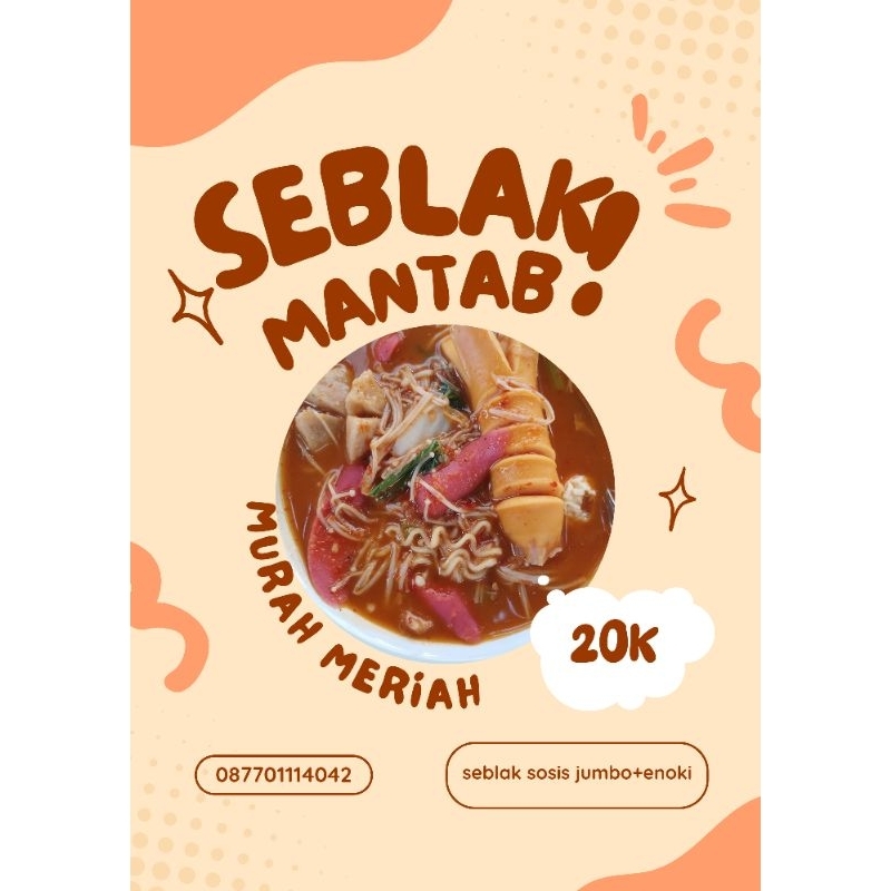 

SEBLAK DJANTCUK SOSIS JAMUR//BUMBU BASAH//SAMBAL HOT