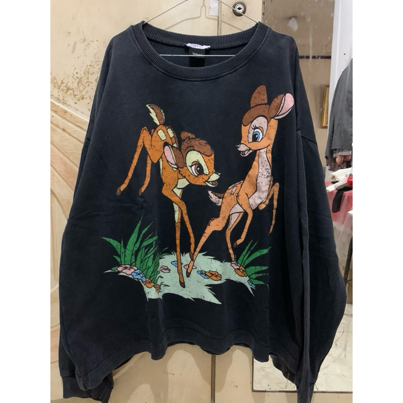 Crewneck Zara Bambi Disney Size L