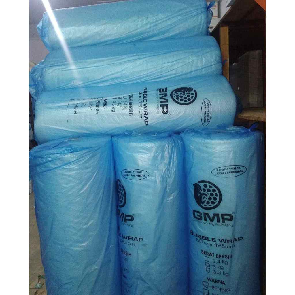 

Bubblewarp Tebal 3,3Kg 1 Roll 125 cm x 50 m Tanpa Karton Tengah.