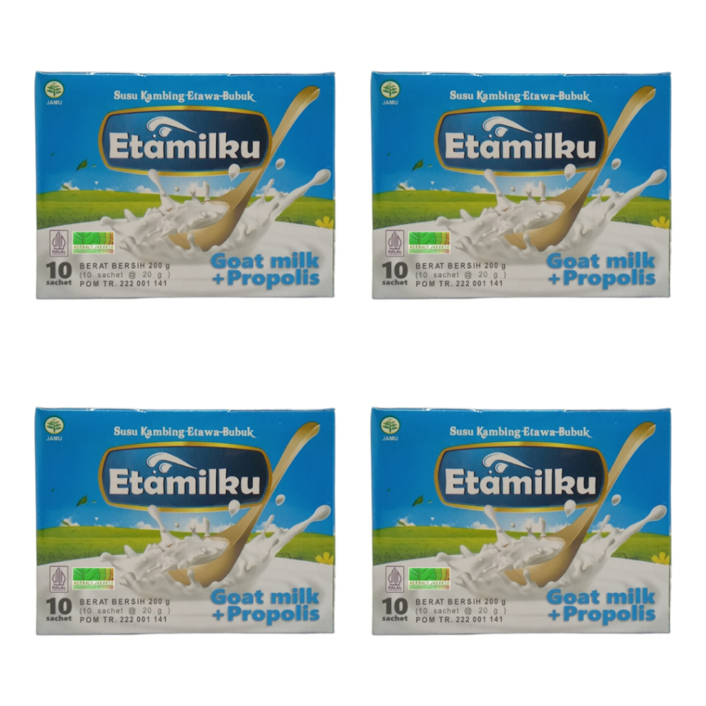 

Susu Kambing Etawa plus Propolis ETAPRO ETAMILKU 4 Box