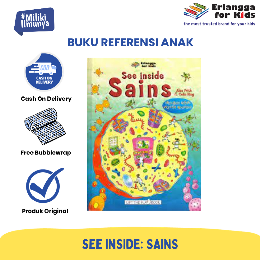 [Erlangga] Buku Referensi Anak: See Inside Sains