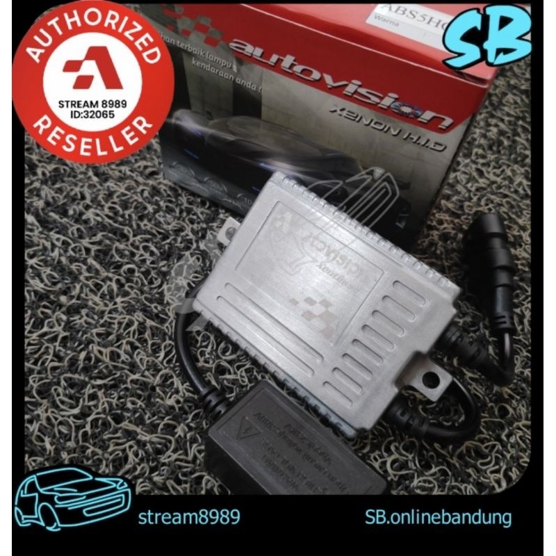 Ballast Autovision 55w 12v HID Universal Lampu Mobil Ballast HID