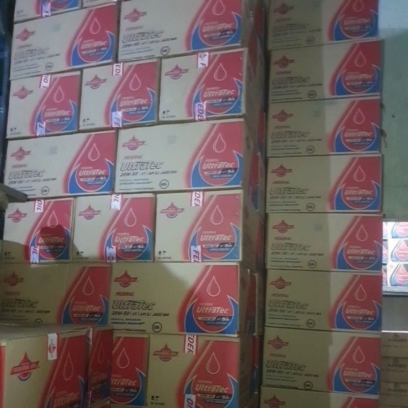 OLI FEDERAL ULTRATEC 800ML 0.8L (1Dus Isi 24 Botol)