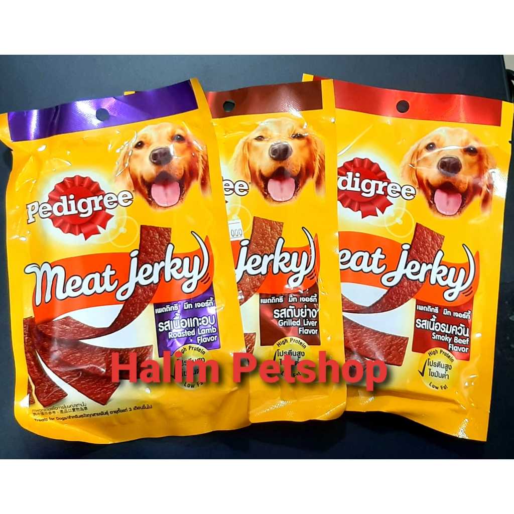 Snack Anjing Pedigree Meat Jerky - Meat Jerky Stick 60gr