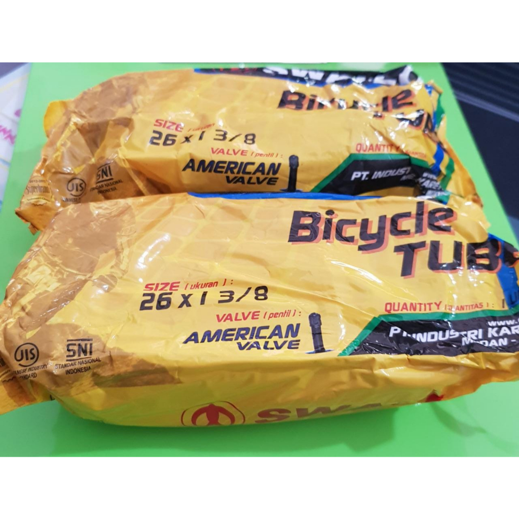 BAN DALAM SEPEDA UKURAN 26X1 3/8 SWALLOW