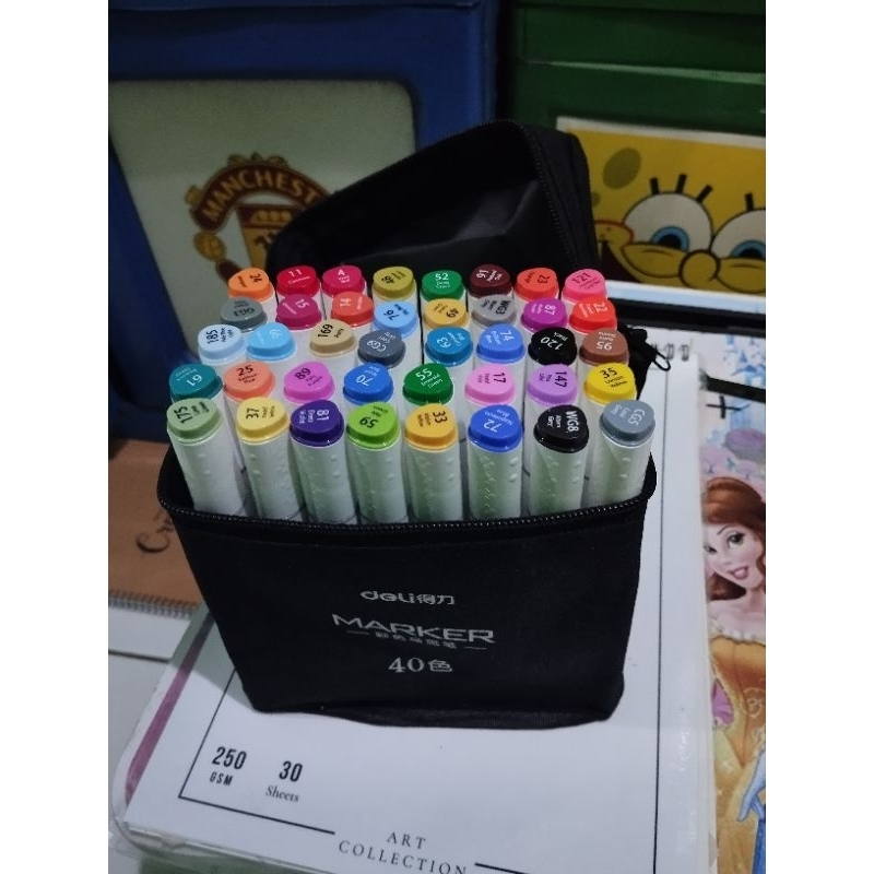 

Deli Alcohol Markers 40 colour