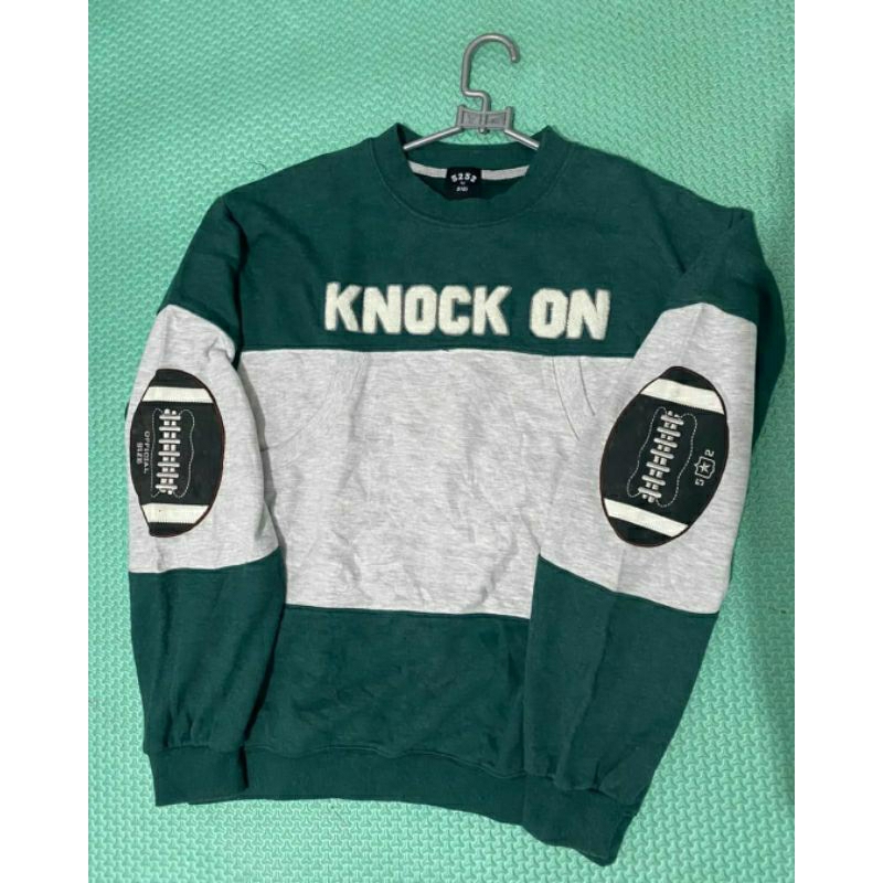 crewneck oversize rugby knock on 5252 oioi
