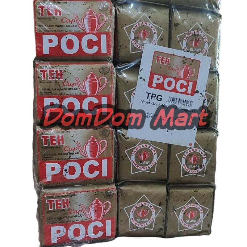 

teh poci gold 40gram 1pack isi 10pcs