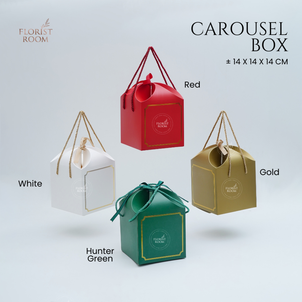 

Carousel Box - Tas Kue Lipat Hampers Kado - Goodie Bag