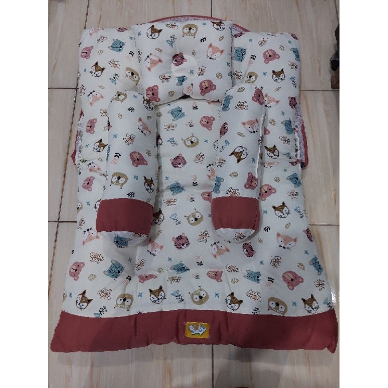 Kasur Lipat Bayi Dakron BABY JOY +Kelambu